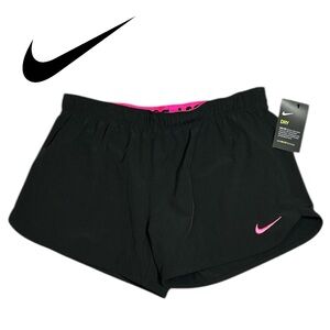 Nike Women’s Dri-Fit‎ Black Running Shorts - Size M